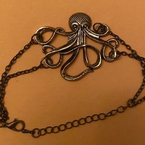 Metal Octopus Bracelet